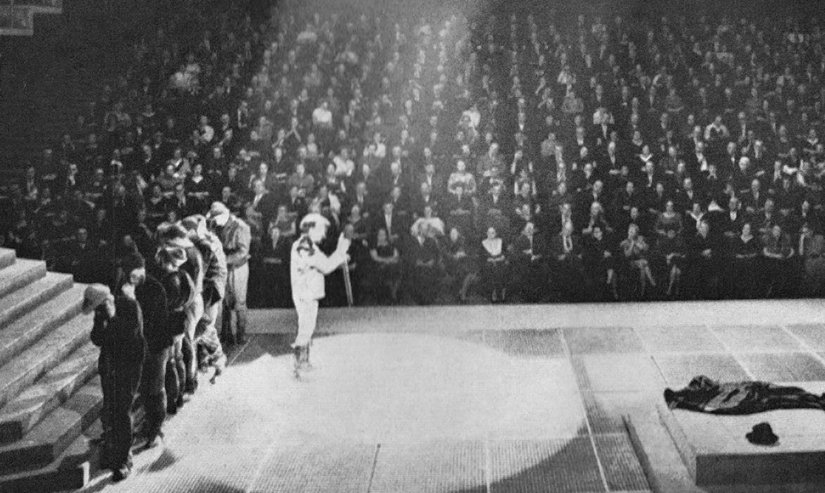 Historisches Foto: Nationaltheater die Räuber